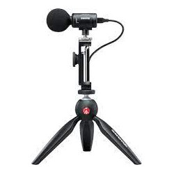 kit video con microfono shure mv88+ video kit microfono da tavolo
