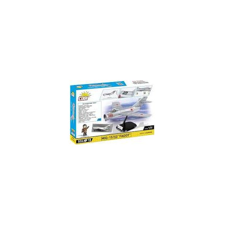modelino cobi klocki aereo mig-15 1/32/bianco [wpcbks0ue002416]