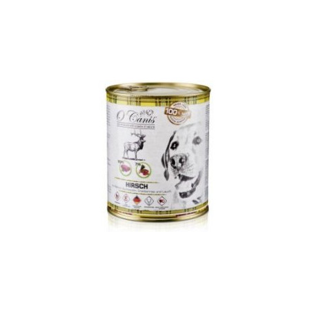 cibo umido o'canis per cani in scatola cervo con grano saraceno