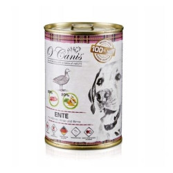 cibo umido o'canis per cani in scatola miglio d'anatra e