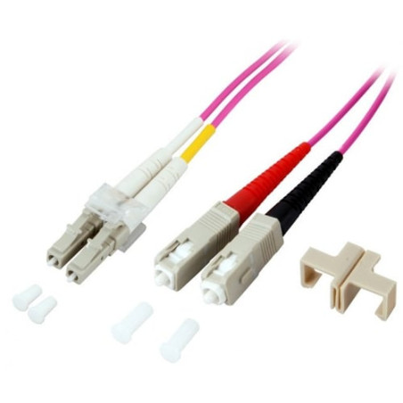 Cavo fibra ottica sc/lc 50/125 multimodale 20 m om4