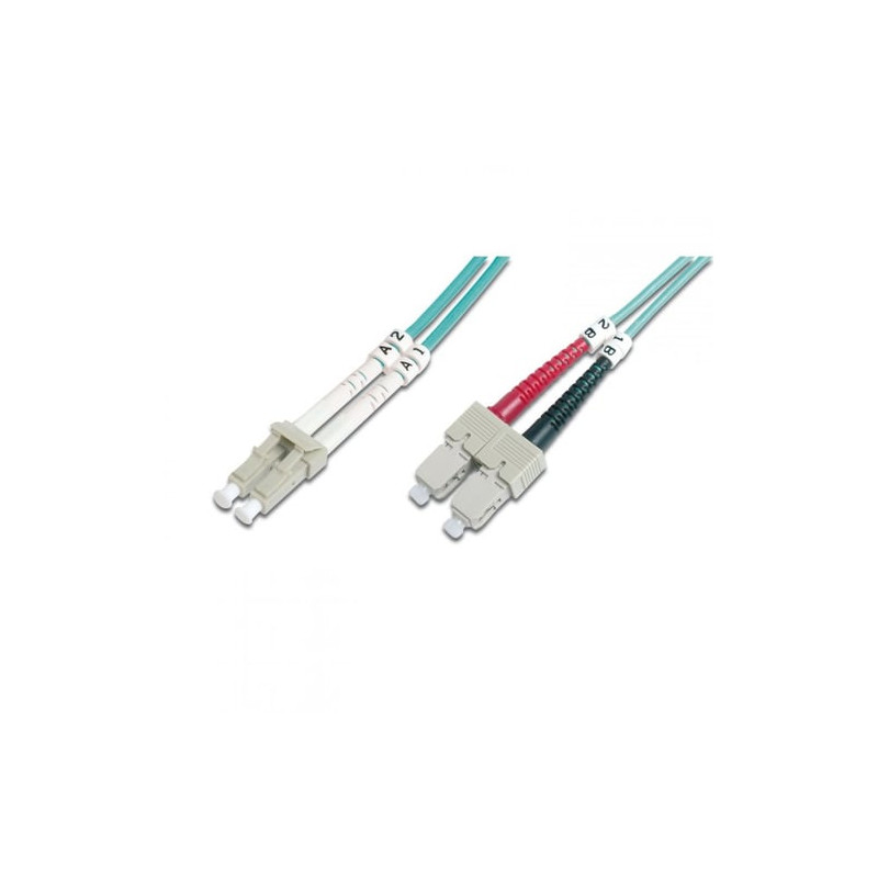 Cavo fibra ottica sc/lc 50/125 multimodale 3 m om3