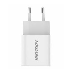 alimentatore da rete hikvision 1x usb typo-c pd 20w bianco [hs-fc20-e1c01a]