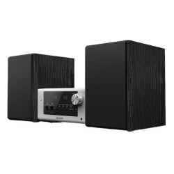 impianto hi-fi panasonic sc-pm702eg-s compatto con cd/radio/usb/bluetooth