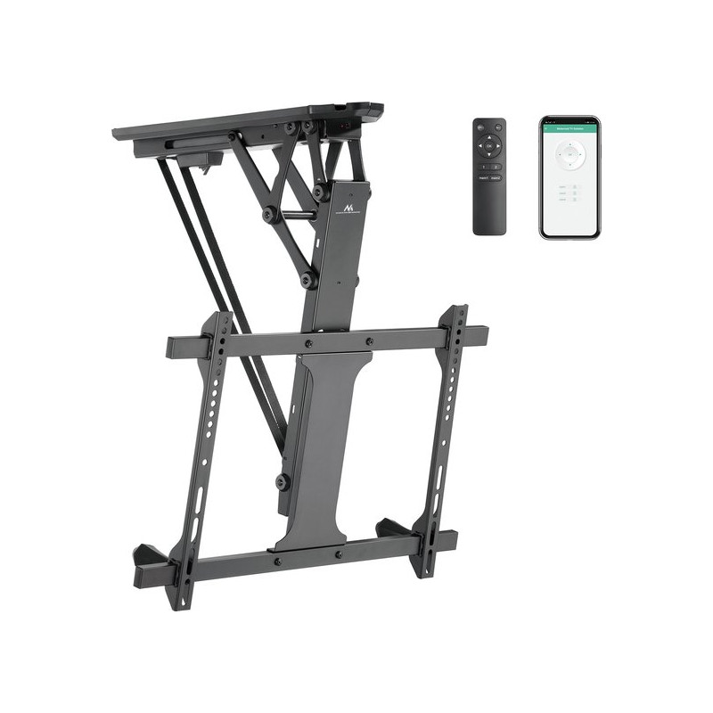 supporto murale maclean per tv 32-70" max 35kg nero [mc-880t]
