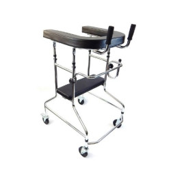 deambulatore timago per anziani 4 ruote max 100kg [ppc069]