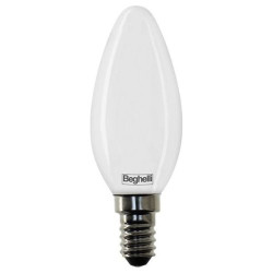 lampadina led beghelli 56533 tuttovetro led 5w e14 classe e oliva