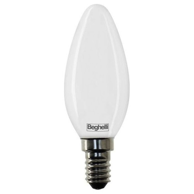 lampadina led beghelli 56533 tuttovetro led 5w e14 classe e oliva