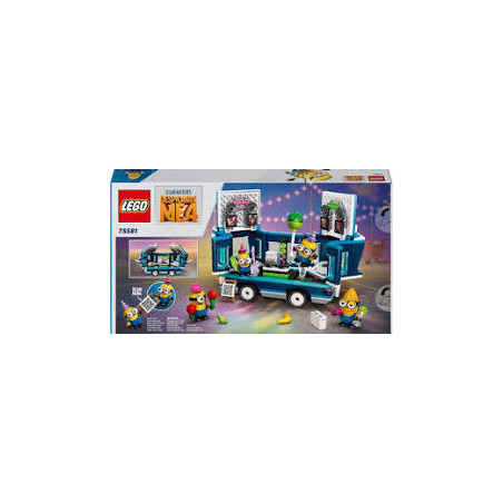 lego minions il party bus multicolore 379pz [75581]