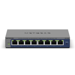 switch netgear gs108e 8porte gigabit ethernet 10/100/1000 grigio
