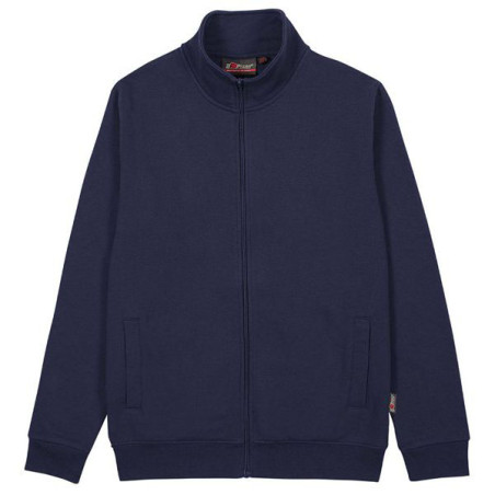 felpa da lavoro u power sotra zip lunga taglia xxl blu [cy296db-xxl]