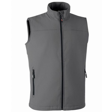 gilet da lavoro u power dublino softshell poliestere l grigio [cy231gi-l]
