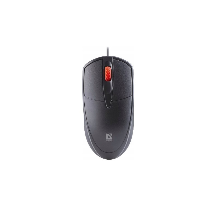 mouse defender icon mb-057 senza fili ottico 1000dpi nero [umdfdrpd0000011]