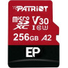 scheda di memoria 256gb microsdxc patriot memory ep a2 v30 u3 class