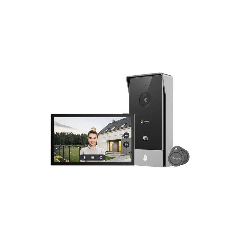 videocitofono ezviz hp5 wired/wireless smart 3in1 full hd 1080p wi-fi