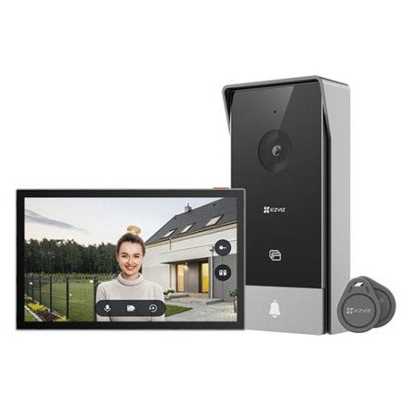 videocitofono ezviz hp5 wired/wireless smart 3in1 full hd 1080p wi-fi