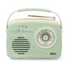 radio retro eltra luiza sp-11 mp3 usb sd menta [ubeltrpluizamie]