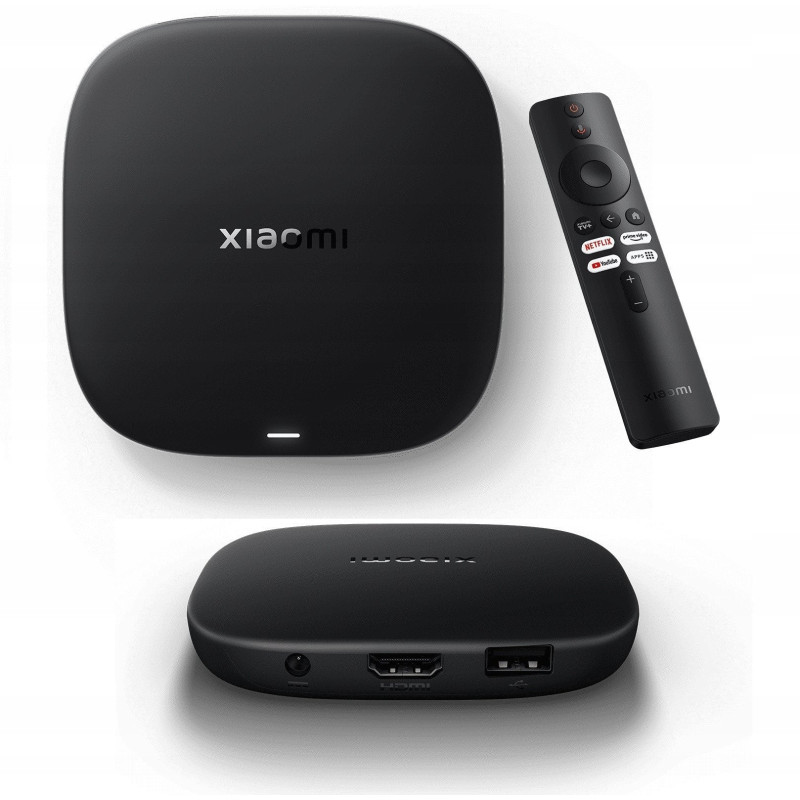 mediaplayer xiaomi mi tv box s 4k 3 gen nero [uexiabtb0001001]