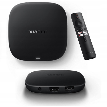 mediaplayer xiaomi mi tv box s 4k 3 gen nero [uexiabtb0001001]
