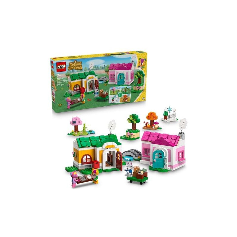 gioco da costruzione lego animal crossing case creative stagioni