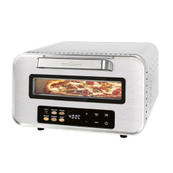 forno elettrico proficook per pizza 2100w 31.5cm acciaio inox [501323]
