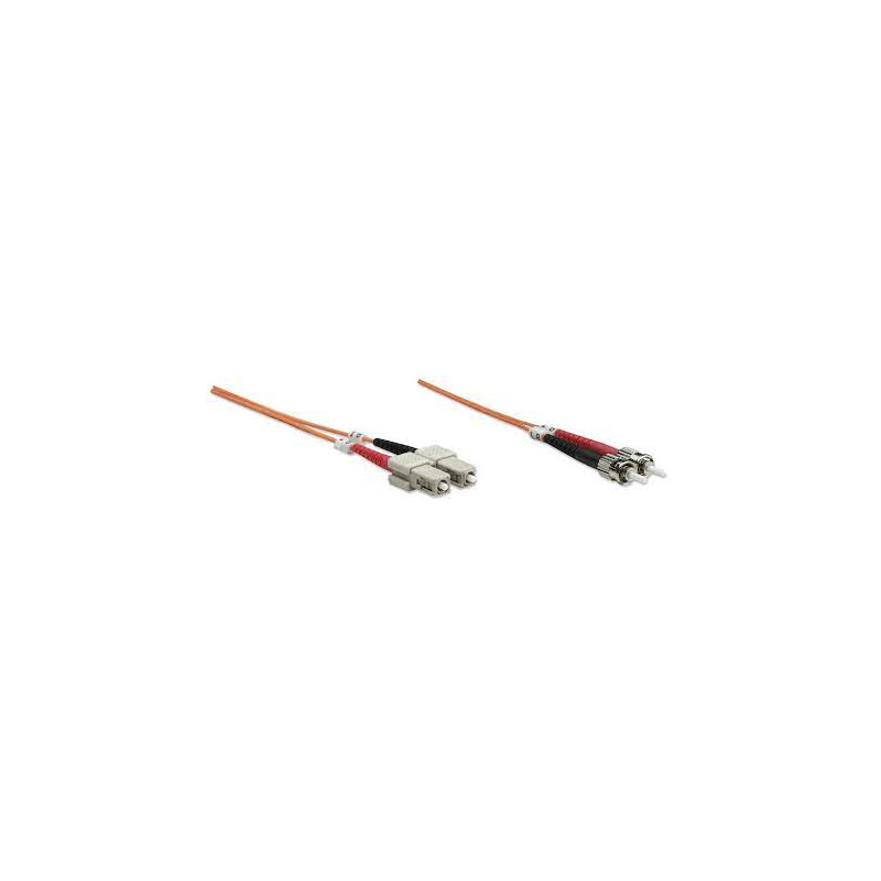 Cavo fibra ottica sc/st 62,5/125 multimodale 10 m om1