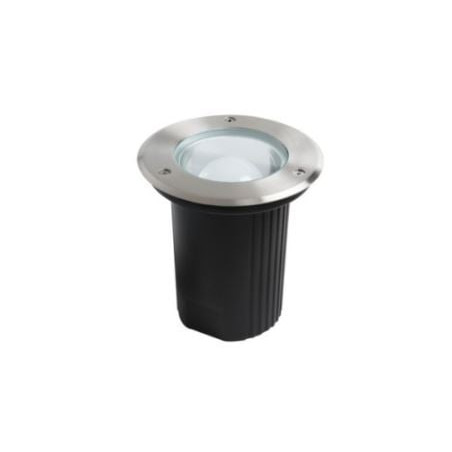 faretto da pavimento kanlux xard 40w e27 ip67 acciaio inossidabile-nero