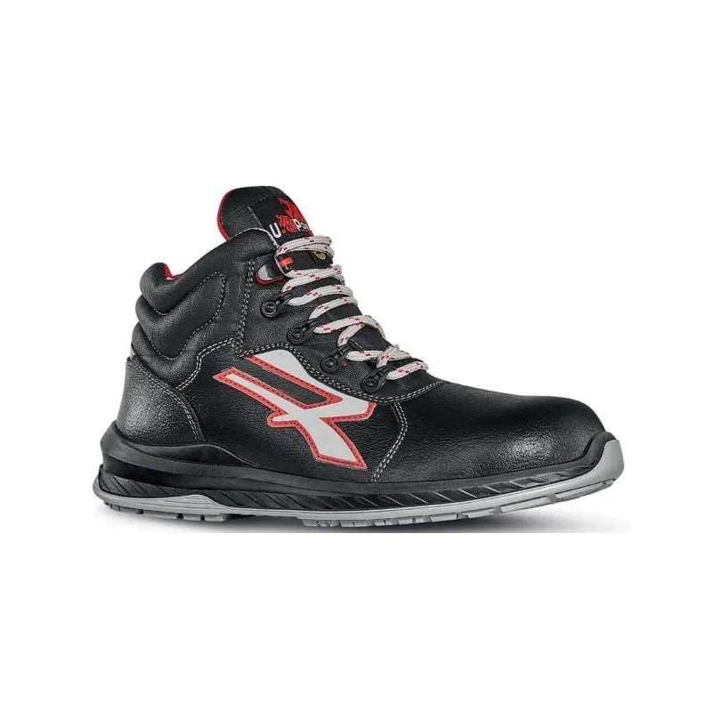 scarpe antinfortunistiche u power boston taglia 40 nero grigio [0ri11044-40]