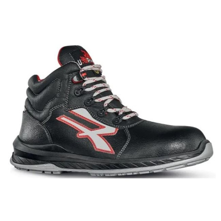 scarpe antinfortunistiche u power boston taglia 40 nero grigio [0ri11044-40]