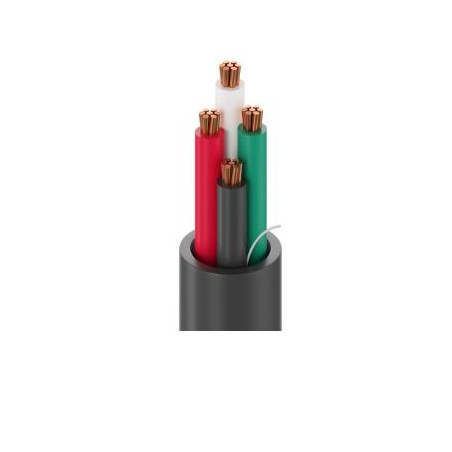 cavo audio belden 5302ue.00305 18/4 305m nero rosso verde bianco