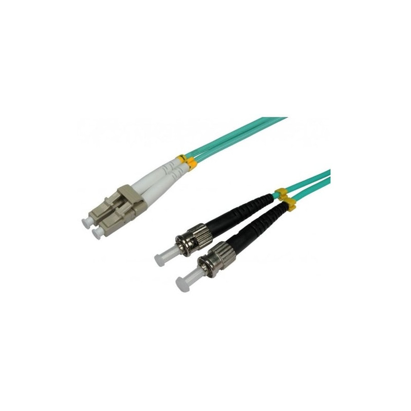 cavo fibra ottica st/lc 50/125 multimodale 1 m om3