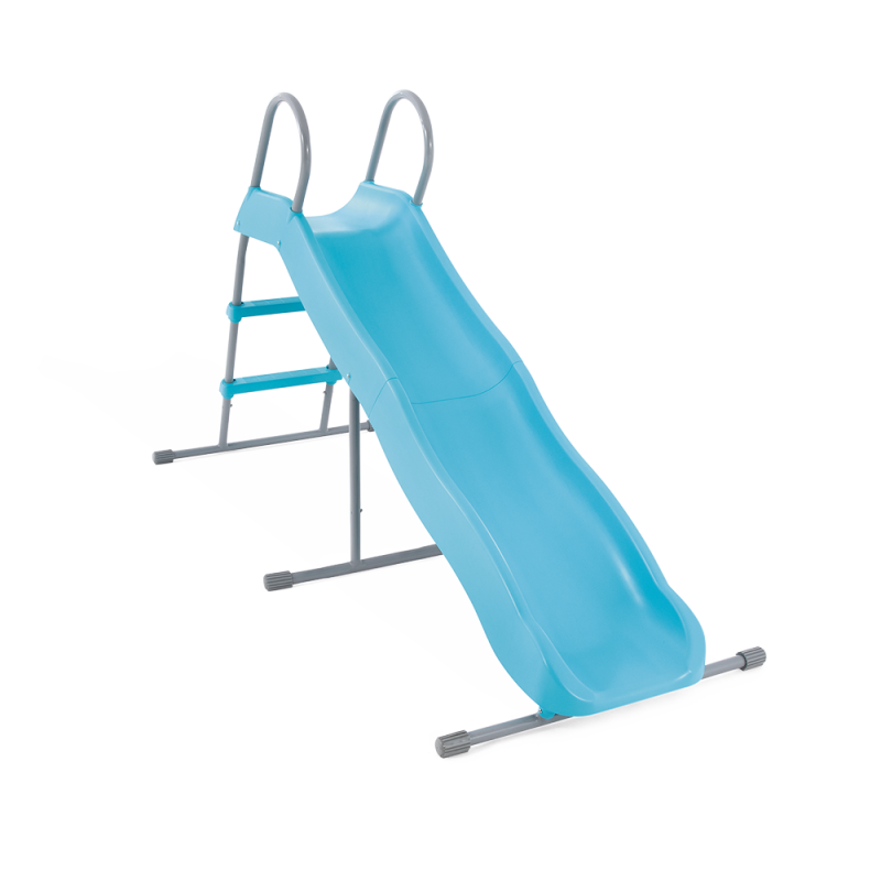 scivolo da giardino intex 44106 196x84x119cm azzurro