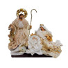 set nativita' presepe amicasa sacra famiglia lovella