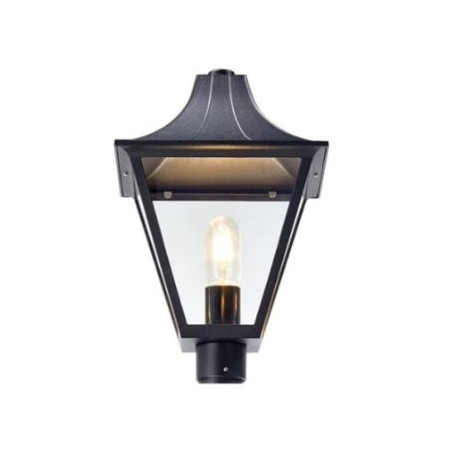 testa lampada da esterno markslojd dandy e27 ip44 nero [107120]
