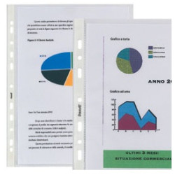 buste trasparenti forate favorit 50 pz. 22x30 1725/15 superior [100460122]