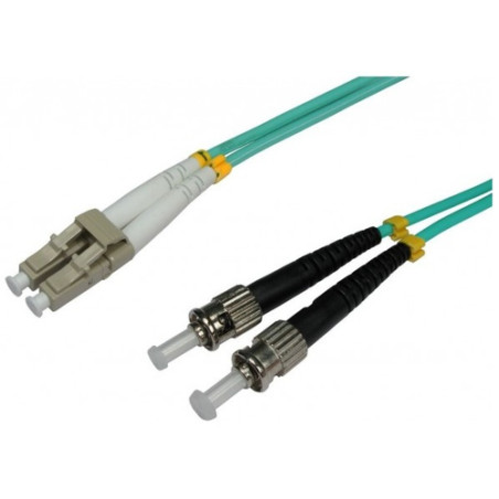 Cavo fibra ottica st/lc 50/125 multimodale 10 m om3