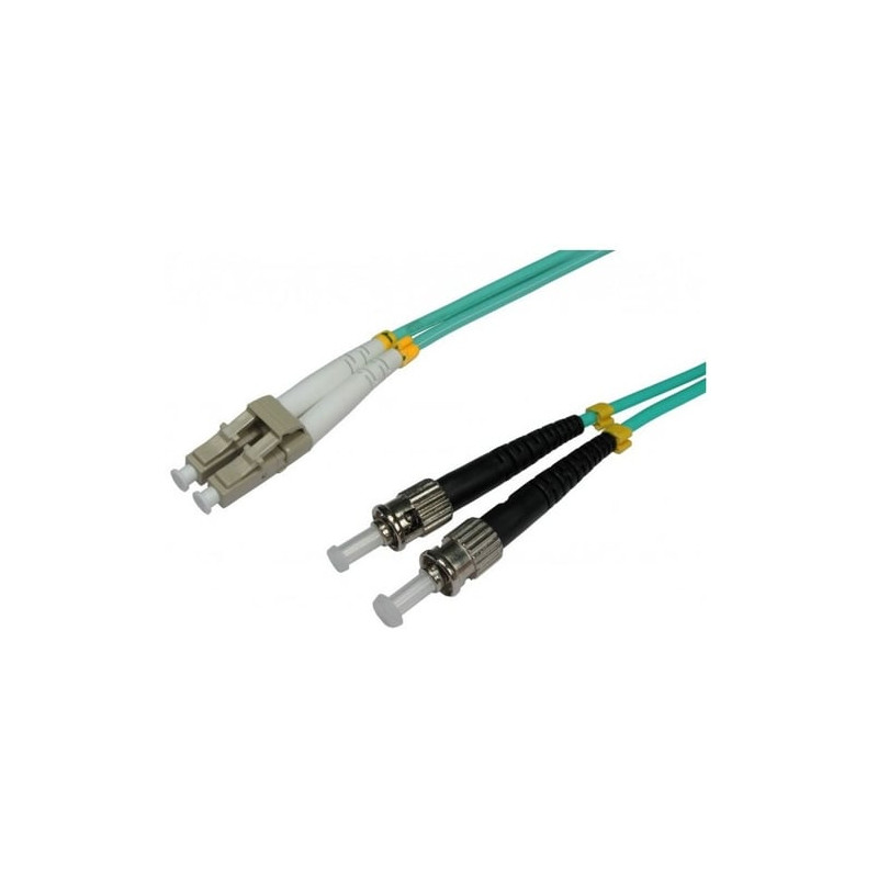 Cavo fibra ottica st/lc 50/125 multimodale 2 m om3