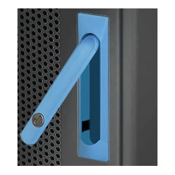 maniglia girevole per porta armadi rack