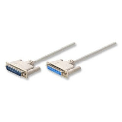 cavo seriali/paralleli m/f d-sub 25p. m/f 5 m