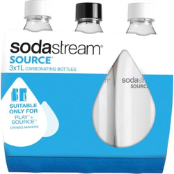 accessorio sodastream tripack bottiglia fuse plastica - 2260748