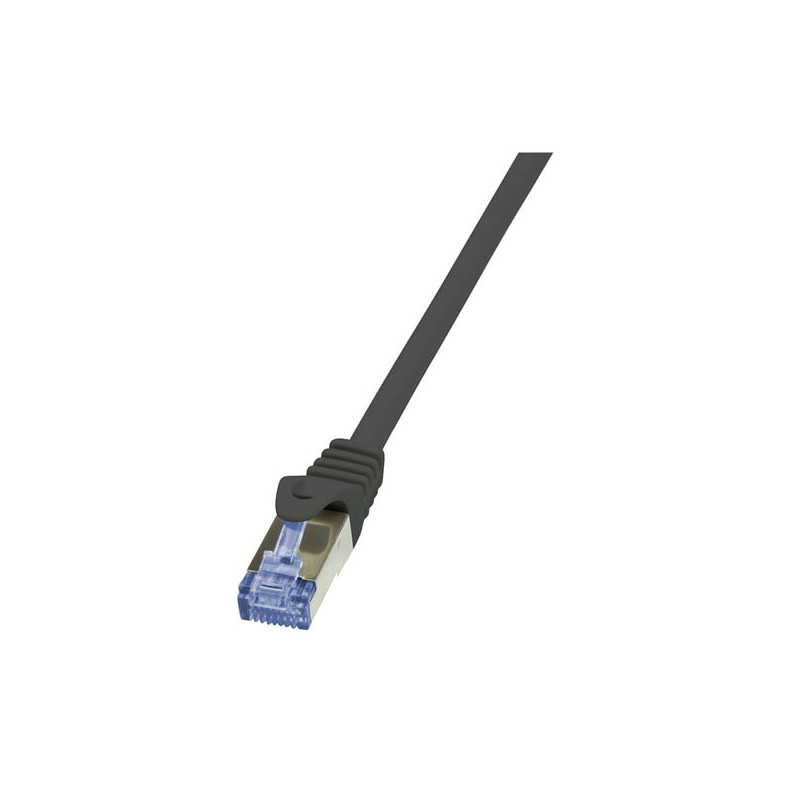 logilink cat6a s/ftp patchkabel awg26 pimf schw. 3,00m [cq3063s]