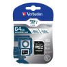 64gb scheda micro sdxc verbatim pro class 10 uhs-i incl adattatore