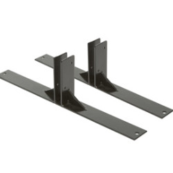 set 2 piedi in metallo nero per lavagne multiboard securit [sbm-feet]