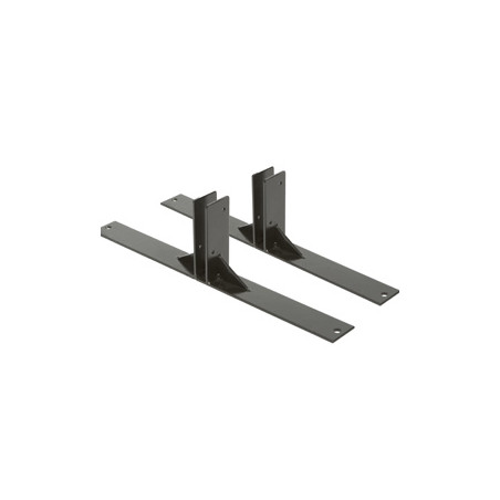 set 2 piedi in metallo nero per lavagne multiboard securit [sbm-feet]