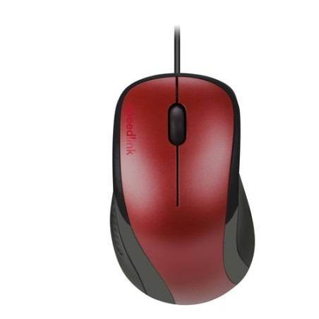 mouse speedlink kappa usb rosso [sl-610011-rd]