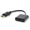 adattatore savio cl-55 displayport a hdmi m/f nero