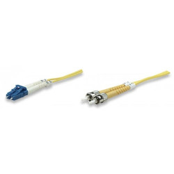 Cavo fibra ottica st/lc 9/125 monomodale 3 m os2