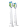 set 2 testine di ricambio spazzolino w optimal white - philips