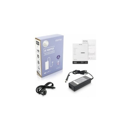 alimentatore notebook mitsu per hp 19v 4.74a nero [azmitnzhp19474p]