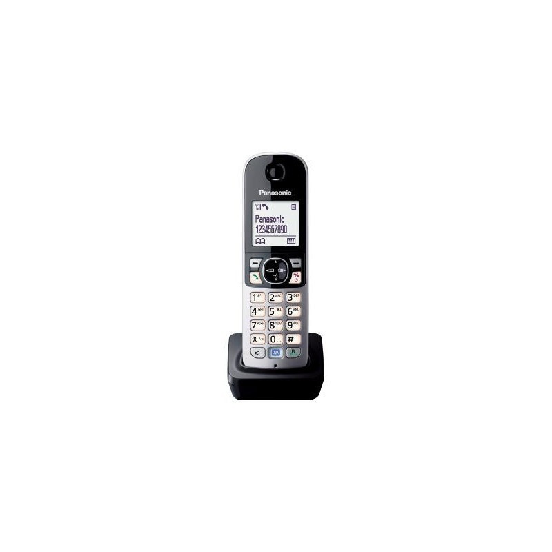 telefono cordless panasonic kx-tga 681 nero [tepansb681black]
